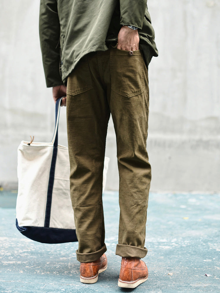 Pantalón Recto Casual Estilo Militar OG-107 Hombre
