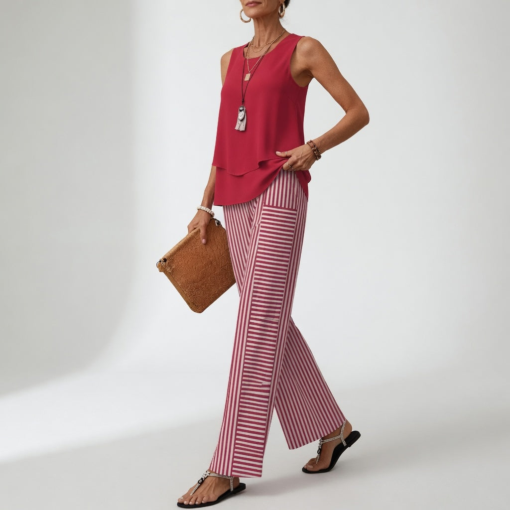 Rosavienne | Conjunto Riviera de Rayas