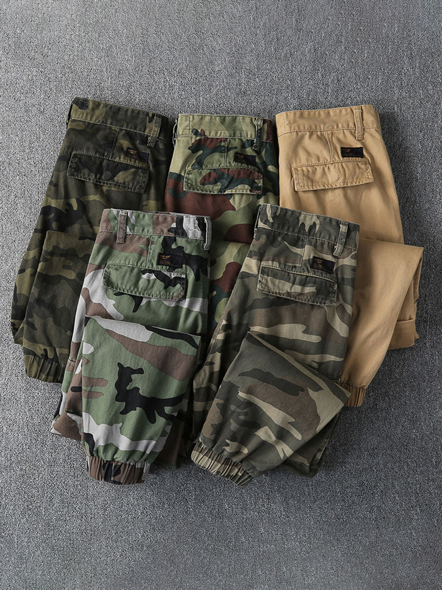 Pantalón Cargo Jogger Camuflaje Hombre