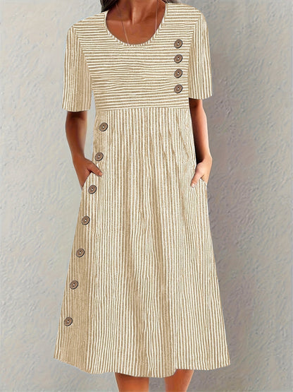 Sofía | Vestido de verano a rayas