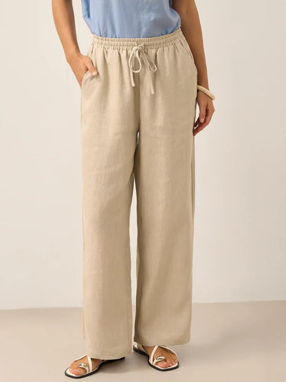 Pantalón clásico 100% lino LYON