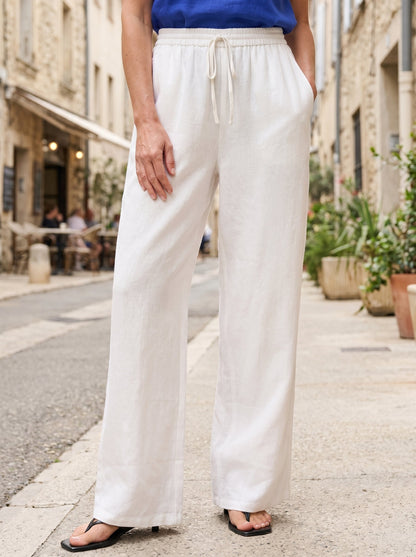Pantalón clásico 100% lino LYON