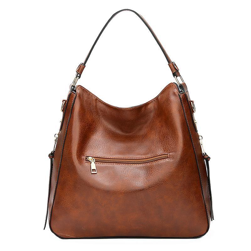 Conjunto de 3 bolsos hobo de cuero