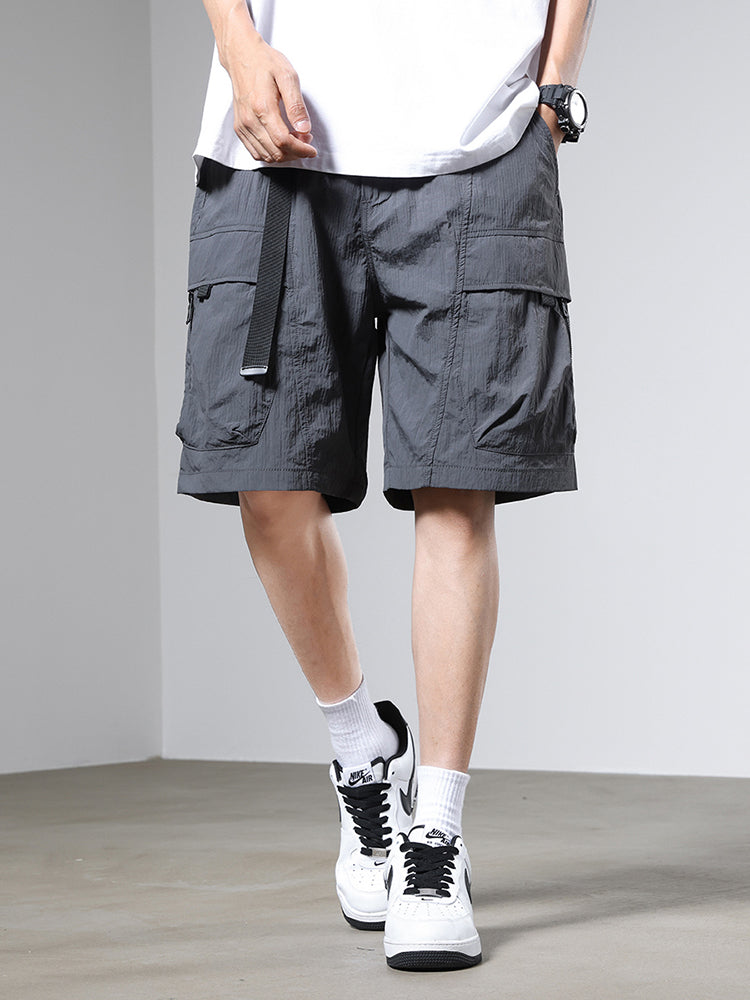 Men's Lightweight Nylon Cargo Shorts