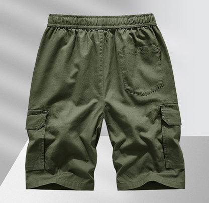 Men's Drawstring Cargo Shorts