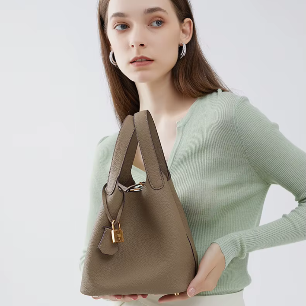 BELLATREND™ | BOLSO CUBO DE CUERO