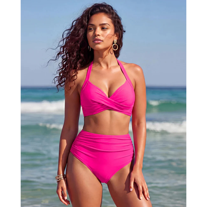 Sabine™ | Bikini 2 en 1 Talle Alto Control Abdomen