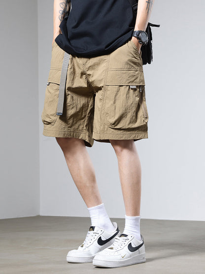 Men's Lightweight Nylon Cargo Shorts