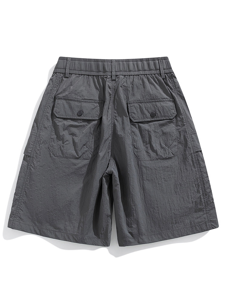 Men's Lightweight Nylon Cargo Shorts
