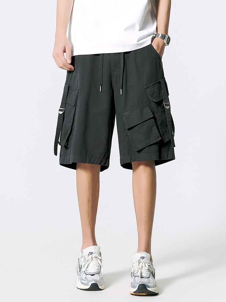 Men's Utility Twill Cargo Shorts
