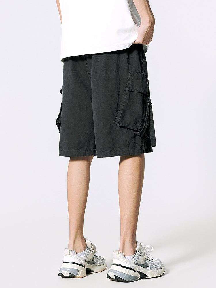 Men's Utility Twill Cargo Shorts
