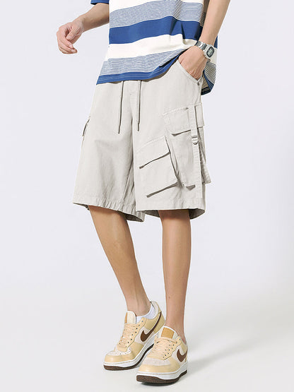 Men's Utility Twill Cargo Shorts