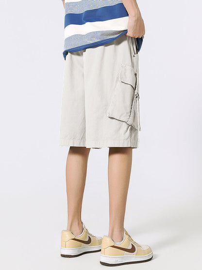 Men's Utility Twill Cargo Shorts