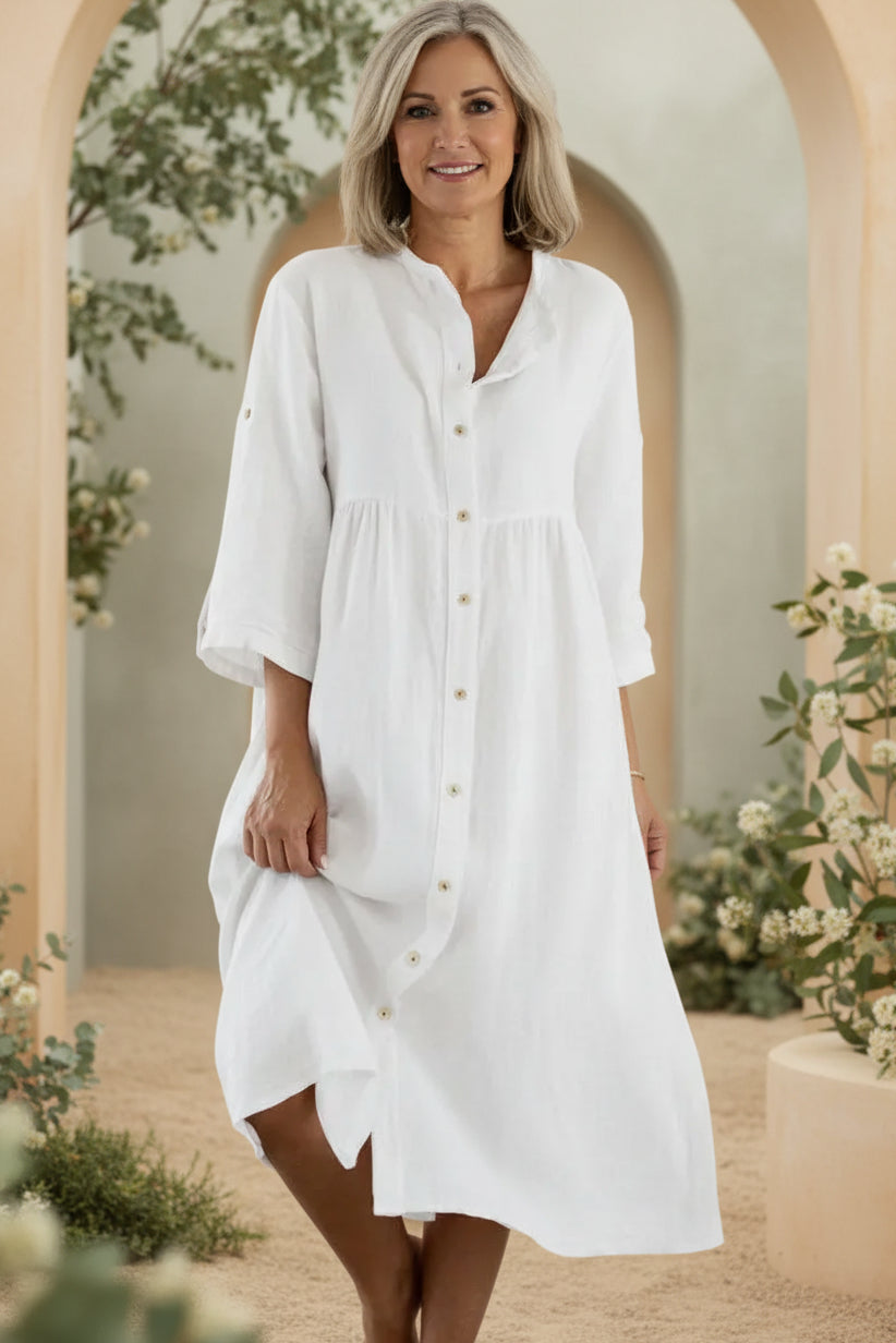 SANDRE - VESTIDO CAMISA SUELTO