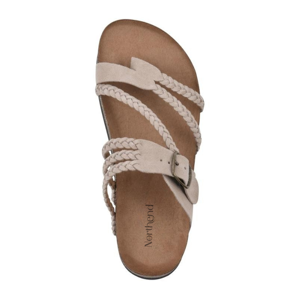 Sandalias de Piel Trenzada Hayleigh