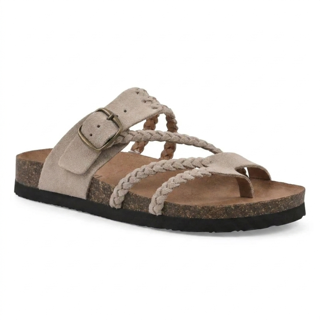 Sandalias de Piel Trenzada Hayleigh