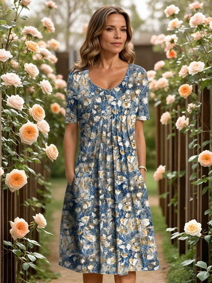 HARPER | VESTIDO ELEGANTE CON COBERTURA DE BARRIGA