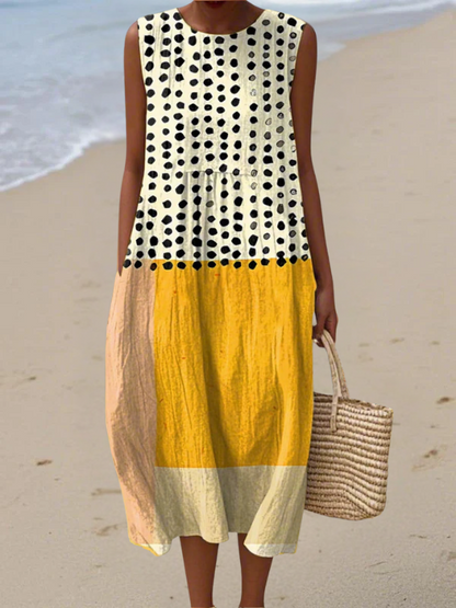 Lea | Vestido ligero de verano sin mangas