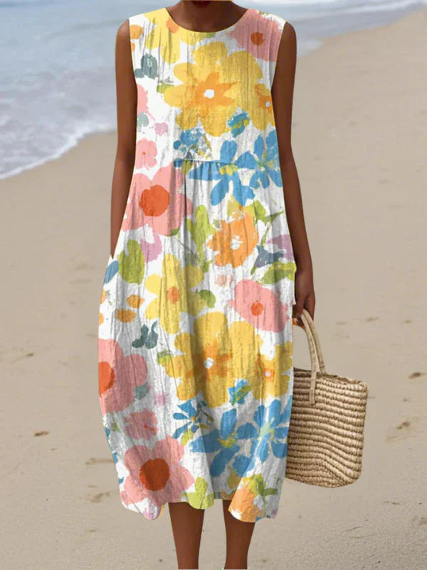 Lea | Vestido ligero de verano sin mangas