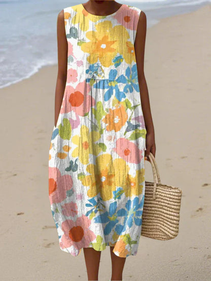 Lea | Vestido ligero de verano sin mangas