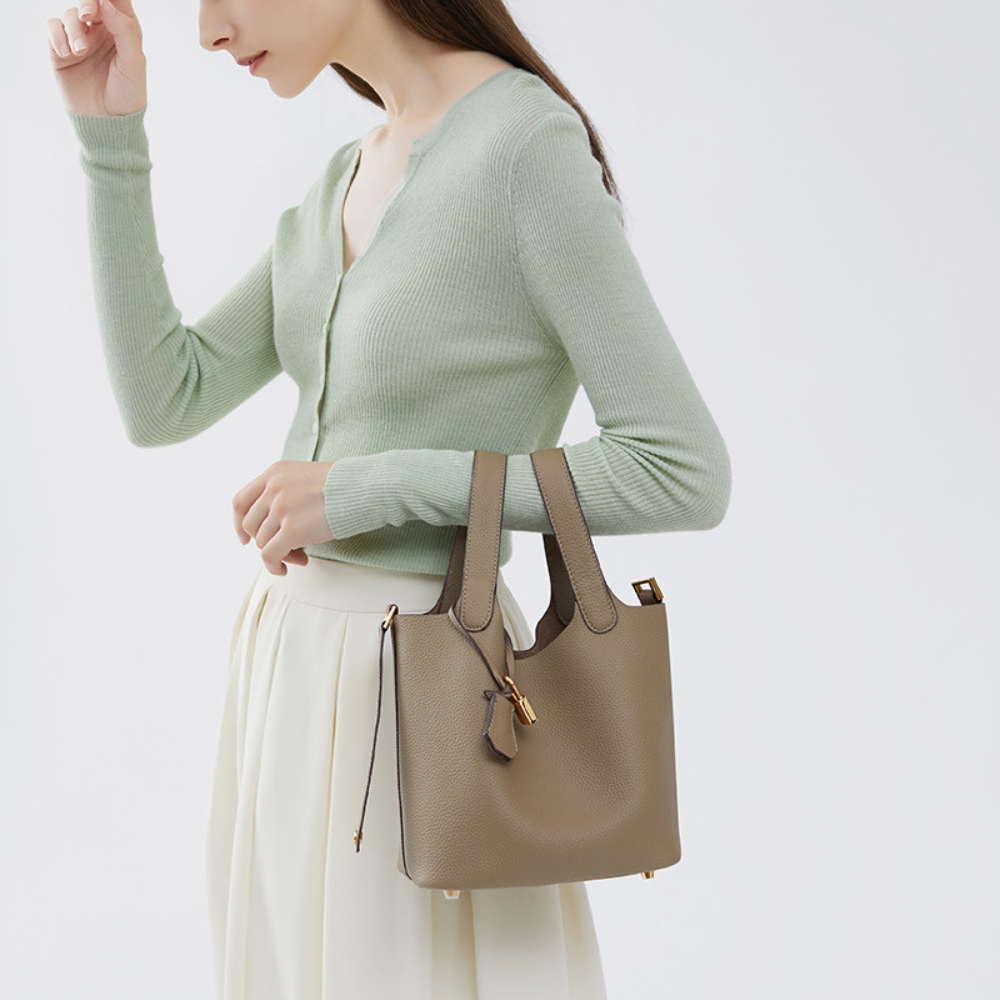 BELLATREND™ | BOLSO CUBO DE CUERO