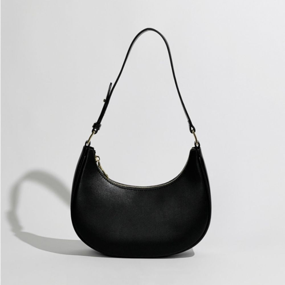 Bolso de hombro en forma de luna creciente