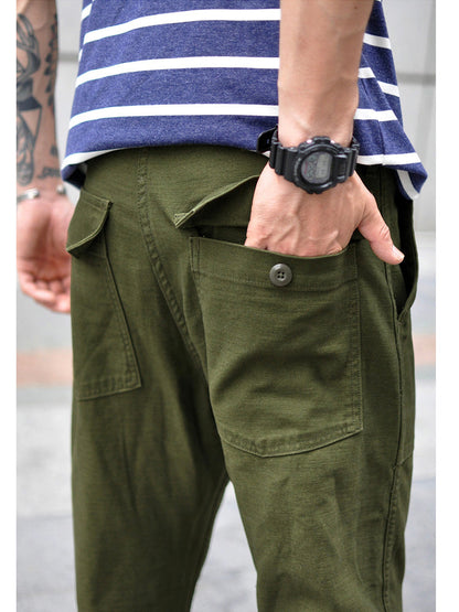 Pantalón Recto Casual Estilo Militar OG-107 Hombre