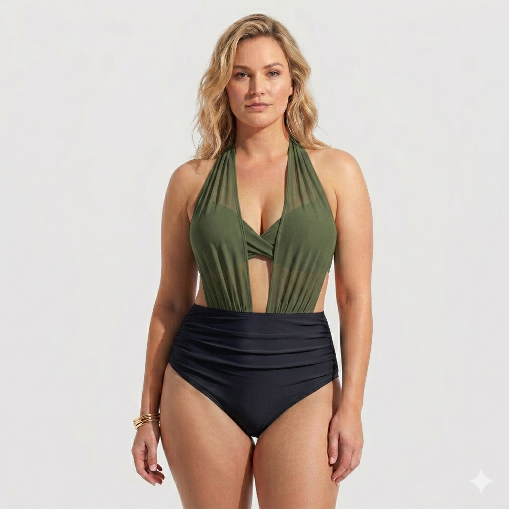 Sabine™ | Bikini 2 en 1 Talle Alto Control Abdomen