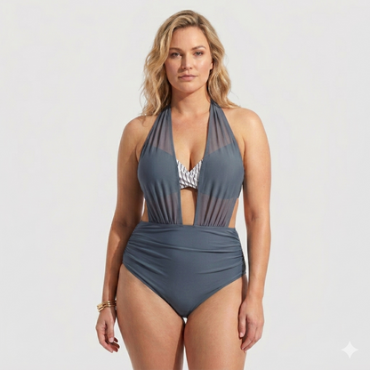 Sabine™ | Bikini 2 en 1 Talle Alto Control Abdomen