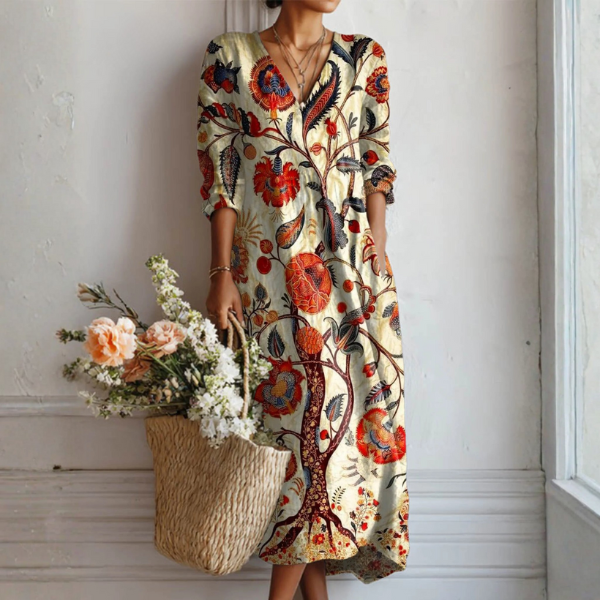 Kendra™ - Vestido floral bohemio