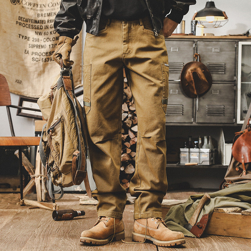 Pantalón Cargo Estilo Vintage Hombre