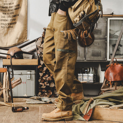 Pantalón Cargo Estilo Vintage Hombre