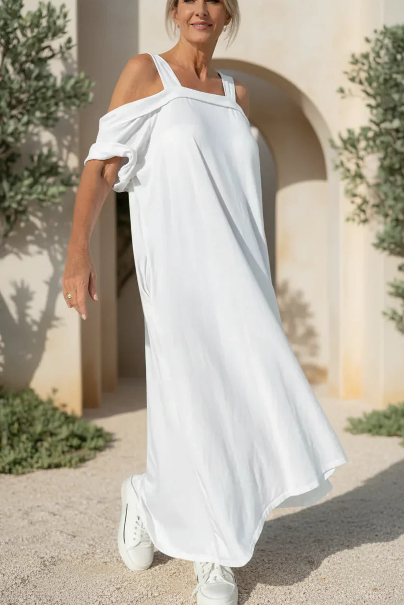 CORALIE – VESTIDO BRILLANTE DE VERANO