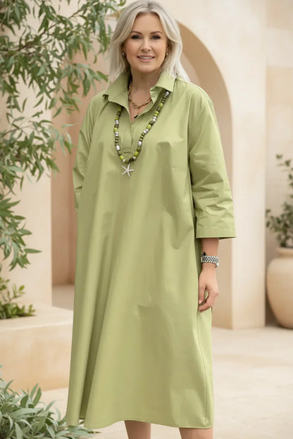 LARA - VESTIDO CAMISA RELAJADO