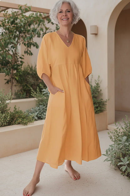 MELI - VESTIDO CLÁSICO CONFORT
