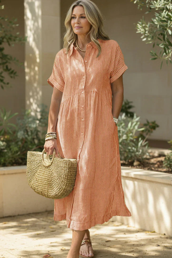 MARIA - VESTIDO SUELTO RAYAS