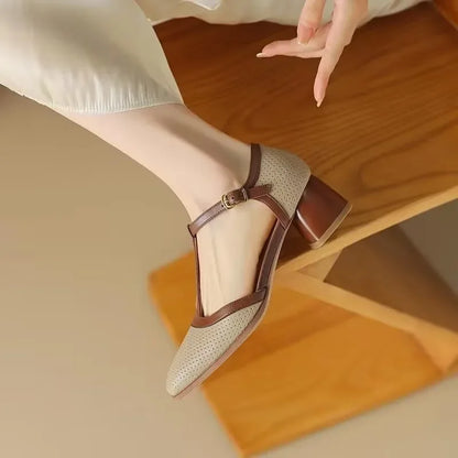 Catarina | Zapatos Ortopédicos de Tacón Medio