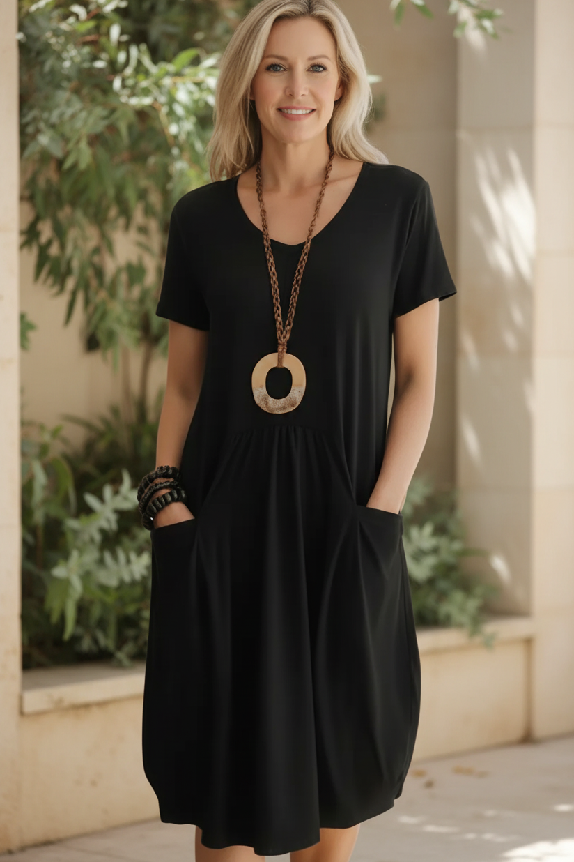 HARLOW - VESTIDO CON COBERTURA DE BARRIGA